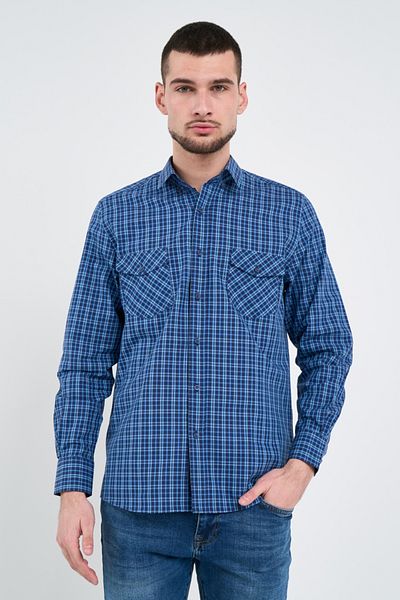 Lee Cooper Camasa barbat regular cu model in carouri mici