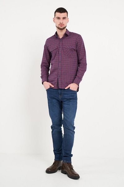 Lee Cooper Men's regular shirt with patch pockets