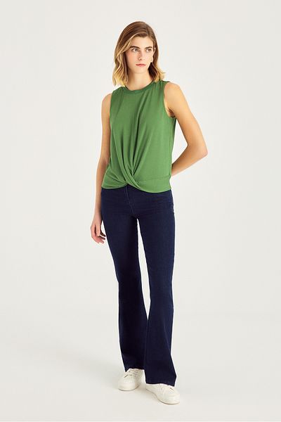 Naramaxx Twisted Front Knitted Blouse