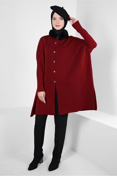 Alvina Πλεκτό Poncho 44080
