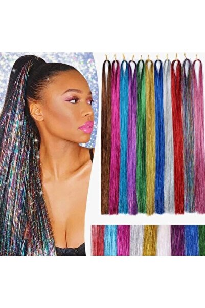 EFLAMEL DESING Accesoriu pentru păr Simi Hair Tinsel Snap Snap Brown ciocolată