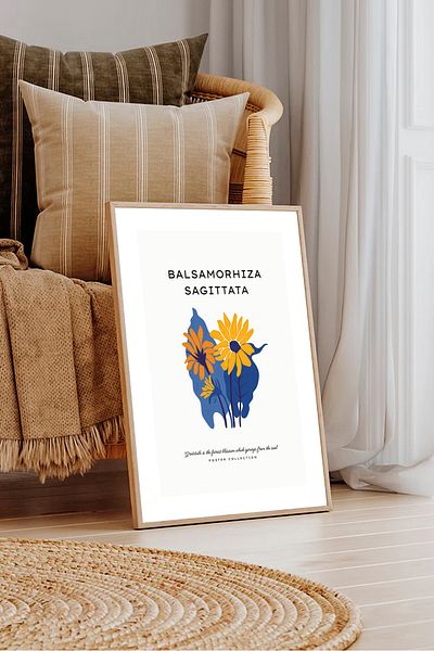 Dekorsiahome Едно парче картина в дървена рамка Tk0097