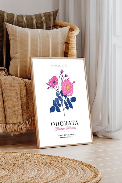 Dekorsiahome Единична декоративна картина в дървена рамка TK0087