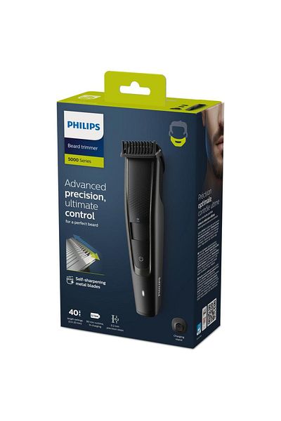 Philips Philips BT5515/20 beard trimmer, 0.4-20mm stainless steel blades, cordless and cordless use