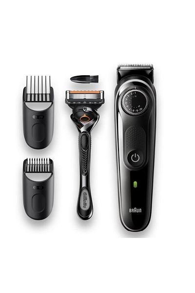 Braun Braun Beard Trimmer BT3342, Wet&Dry, precision rotary knob
