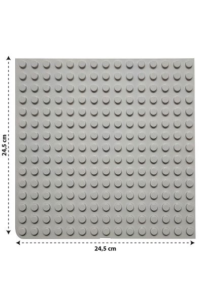 CREATİVE GAMES LegoDuploCompatible Large Floor Gray