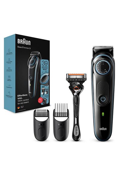 Braun Braun BT3340 Hair Clipper, Battery, 39 Length Settings (Black)