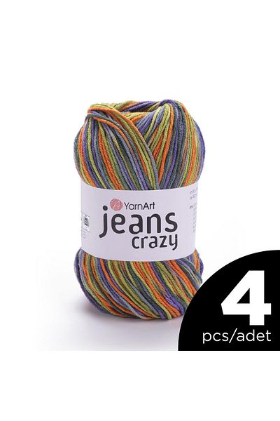 Yarnart Marzed Jeans Crazy - 8213 Model - 4 Pieces