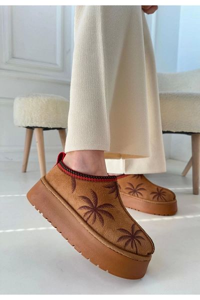 EG DÜKKAN Mucy Tan Suede Boots