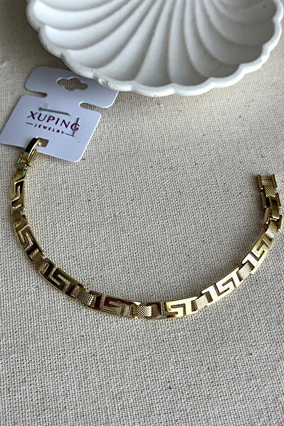 Modacaprea Xuping 14 K 16+2 Cm Grek Kadın Bileklik Kararmaz Kadın Xuping Bile...