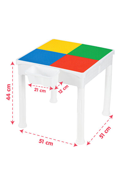 CREATİVE GAMES Legoclassic Uyumlu 250 Parça Blok Ve 2 Adet Mini Figürlü Mega Aktivite Seti