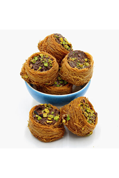 Saido Kahve Kadayıflı Çikolatalı Bülbül Yuvası Lokum 400g – Doğal Tat, Taptaze Sunum