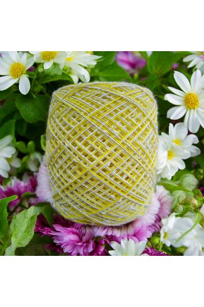 Kırlangıç Cotton Cotton & Mercerized & Beetle Blended Design Hand Knitting Rope 180 Gr