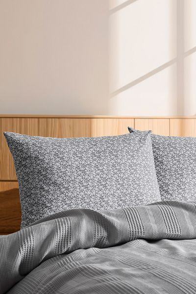 Doqu Home Loretta Pike Set Double Light Gray