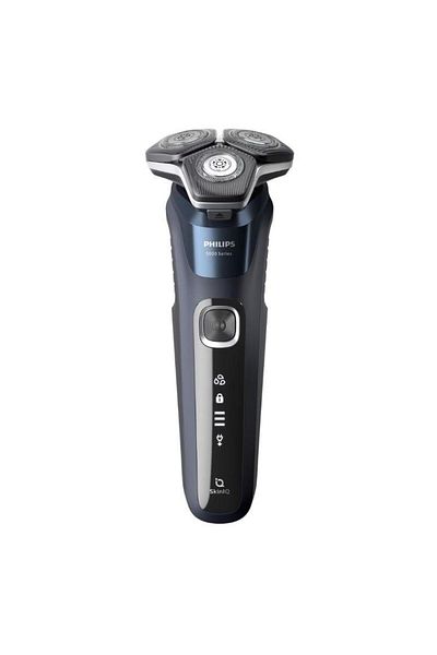 Philips Aparat de barbierit Philips Shaver Seria 5000 S5885/35, Umed/uscat, Tehnologie SkinIQ