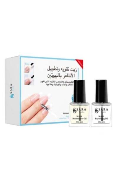 Sara Beauty زيت تقوية الأظافر بالبيوتين من سارة بيوتي