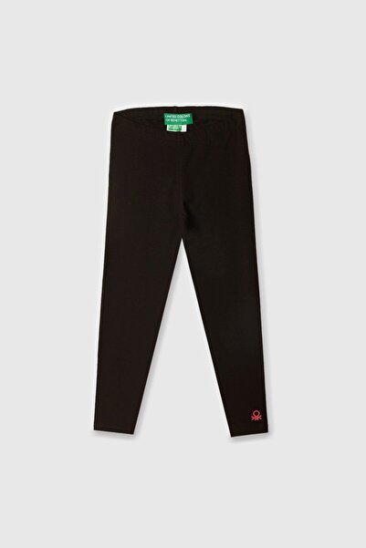 Benetton Kız Çocuk Pamuklu Esnek Tayt 17063 Bnt-g21767