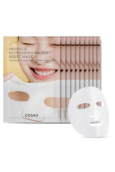 Cosrx Propolis Nourishing Sheet Mask Hydrating & Anti-Aging for All Skin Types, 21ml