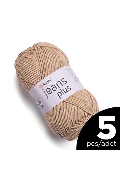 Yarnart ΣΚΕΛΟΣ ΠΛΕΚΤΟΣ JEANS PLUS - 07 - 5 ΤΕΜΑΧΙΑ
