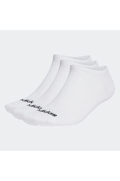 adidas Șosete subțiri liniare fără glezne - 3 perechi
