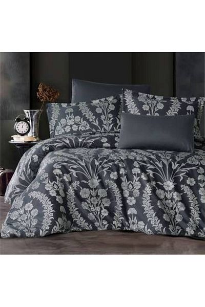 Pazar Home Bedding مفرش نفر ونص جاكار من ٤ قطع- بازار هوم كروسيل بحشوة ثابتة