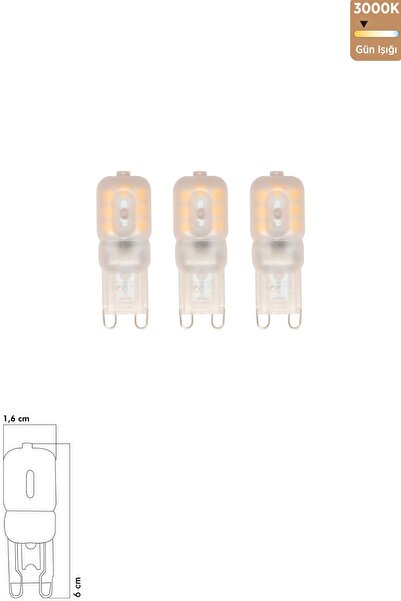 Heka Smd Led Ampul G9 3W 3000k Gün Işığı ERD-263
