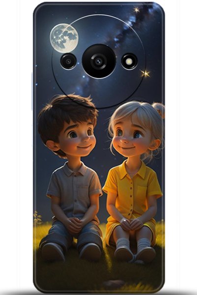 adveksiyon حافظة هاتف Xiaomi Redmi A3 مطبوعة بدقة HD - سلسلة Serenity 5045