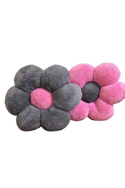Özgüner Oyuncak Daisy Plush Throw Pillow 2 Pack Decorative and Soft Design