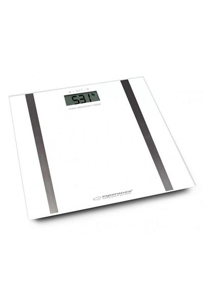 ESPERANZA Cantar Digital Corporal Esperanza Samba EBS018W, 180 kg (Alb)