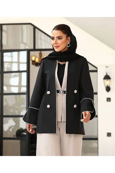zümrüt moda ζωσμένο σακάκι με λεπτομέρεια σωλήνων, γιλέκο, ζώνη και παντελόνι, κοστούμι τεσσάρων 1722