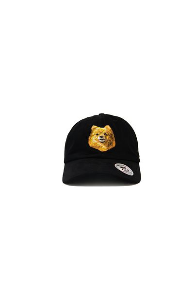 Trampoline Pomeranian Boo Embroidered Hat - Animal Figured Hat