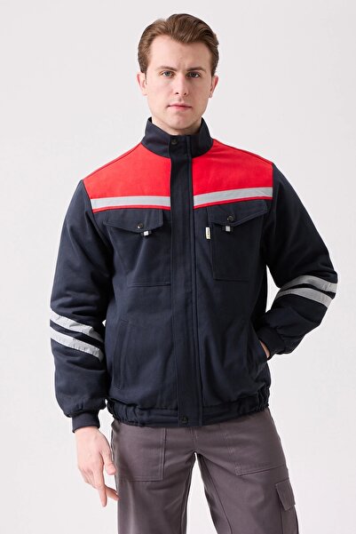 Kardelen İş Elbiseleri ROYAL WINTER COAT Quilted Reflective Warm Durable Work...