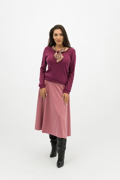 Gorgeaux Pink Skirt and Blouse Larisa Set - XXL(44)