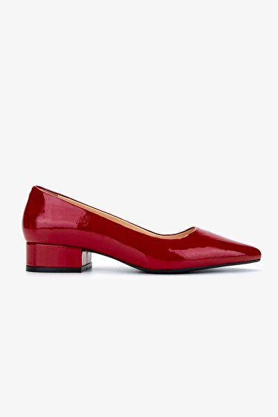 Valmenti Women's Genuine Leather Red Heeled Shoes