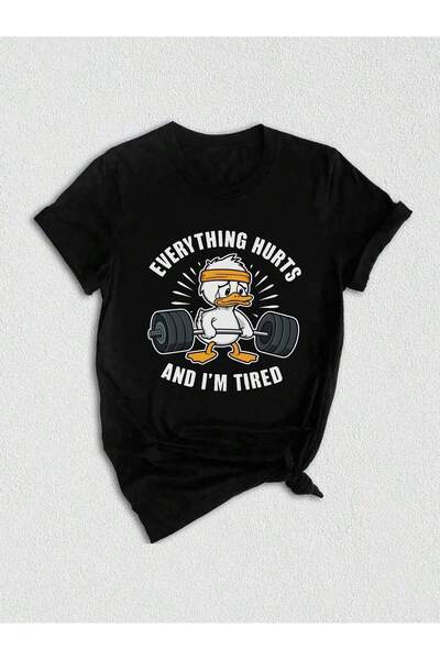 EVIus Yaşar T-shirt Muškarci i žene za veličinu Hurts Oversize kroj T-shirt