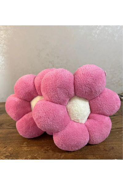 Özgüner Oyuncak Daisy Plush Throw Pillow 2 Pack Decorative and Soft Design