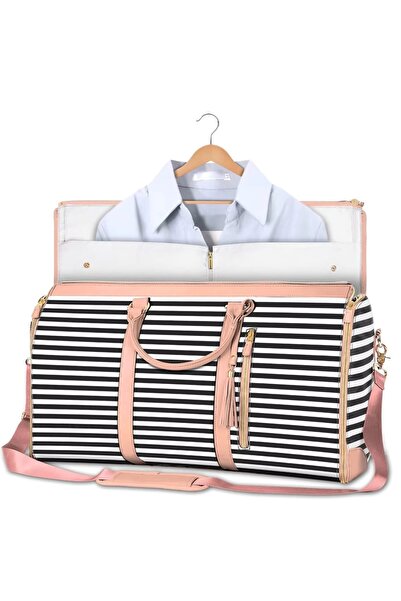 delis Geanta De Calatorie Unisex, Evlampia Gt3145, Negru-roz