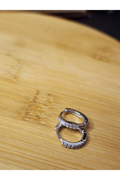 ALLEGRİA حلق صغير من الفولاذ الفضي