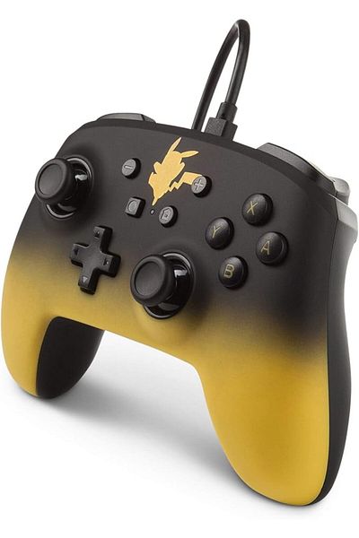 Powera Enhanced Wired Controller For Nintendo Switch - Pikachu Fade
