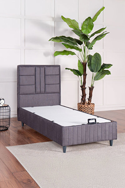 Kilim Mobilya Premium Bamboo Sleepy Üçlü Set Gri (BAZA BAŞLIK YATAK)