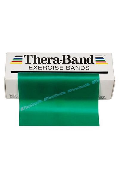 THERABAND Πράσινη ζώνη γυμναστικής Pilates Rubber 5,5 μέτρα