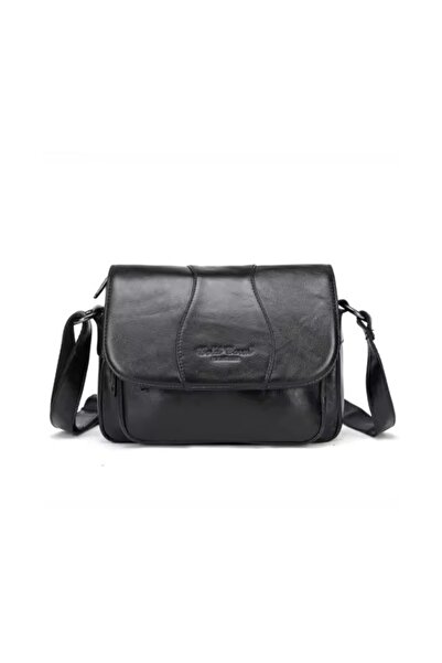 delis Women's Bag, Ailana Gt2871, Natural Leather, Black