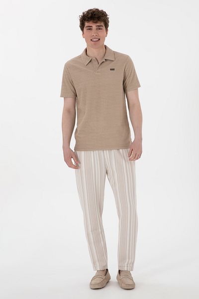 U.S. Polo Assn. Men's Beige Sweatpants 50299743 -Vr011