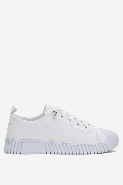 Liger Unisex Easy Wear Λευκά αθλητικά αθλητικά παπούτσια