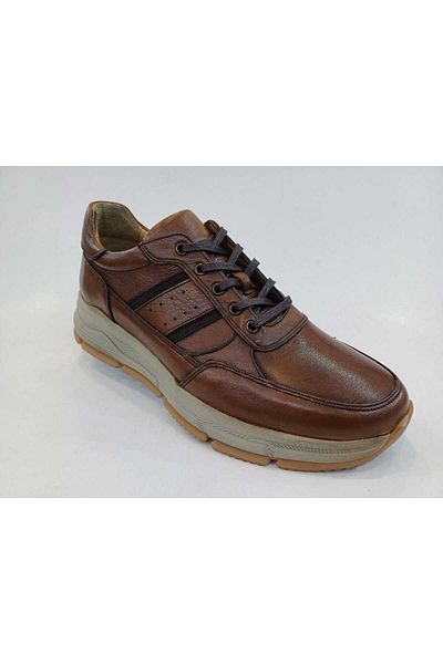 Fosco Genuine Leather Sports Shoes