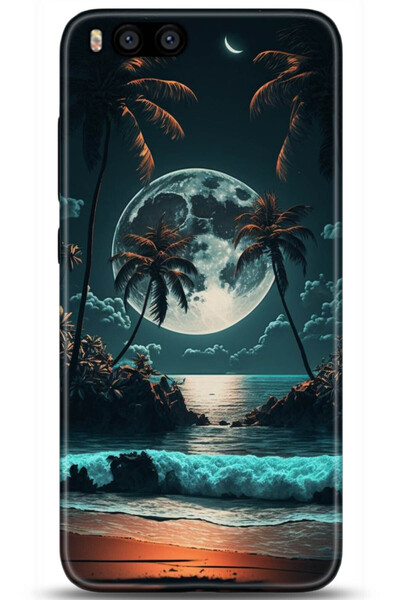 adveksiyon حافظة هاتف Xiaomi Mi 6 مطبوعة بدقة HD - سلسلة Serenity 5007