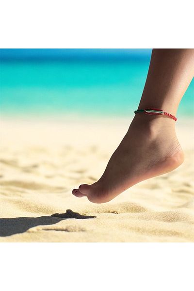 not cool. • Surreal Watermelon • Anklet