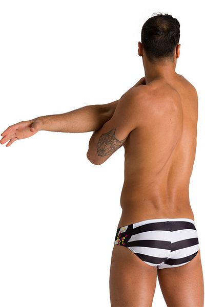 ARENA One Akına Brıef Multi-Black Black Men's Swimsuit 002922105