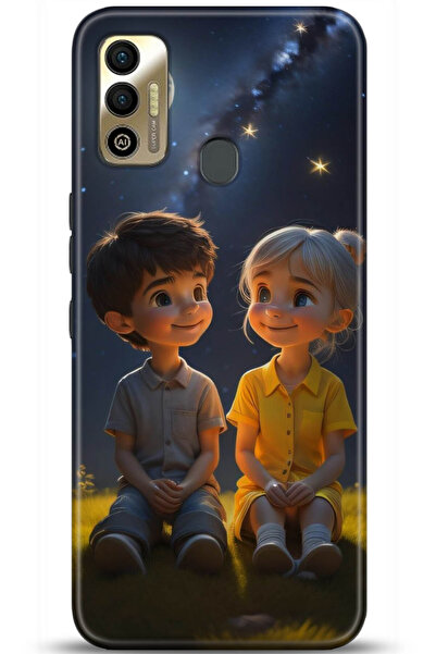 TECNO Spark 7T Kılıf HD Baskılı Kılıf - Serenity Series 5045