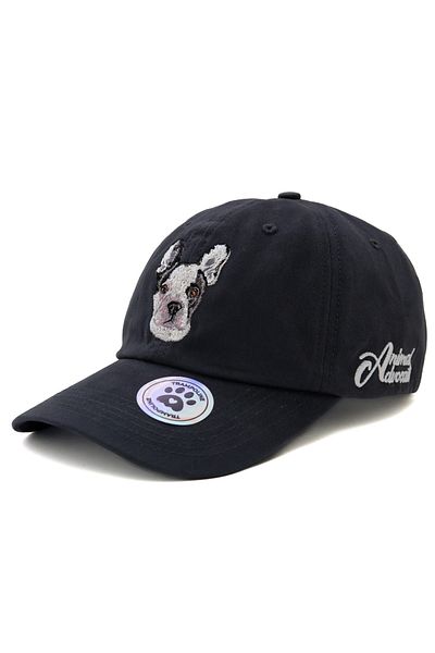 Trampoline French Bulldog Dog Embroidered Hat - Animal Figured Hat